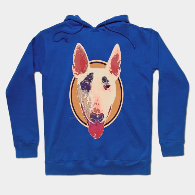 Sweet Bull Terrier Hoodie by FurryBallBunny